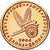 Albanië, Medal, Essai 2 cents, 2004, UNC-, Koper