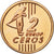 Albania, Medal, Essai 2 cents, 2004, MS(63), Miedź