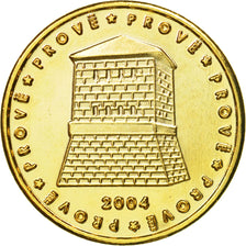 Albania, Medal, Essai 20 cents, 2004, SPL, Laiton