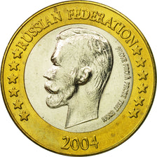 Russia, Medal, Essai 2 euros, 2004, MS(63), Bi-Metallic