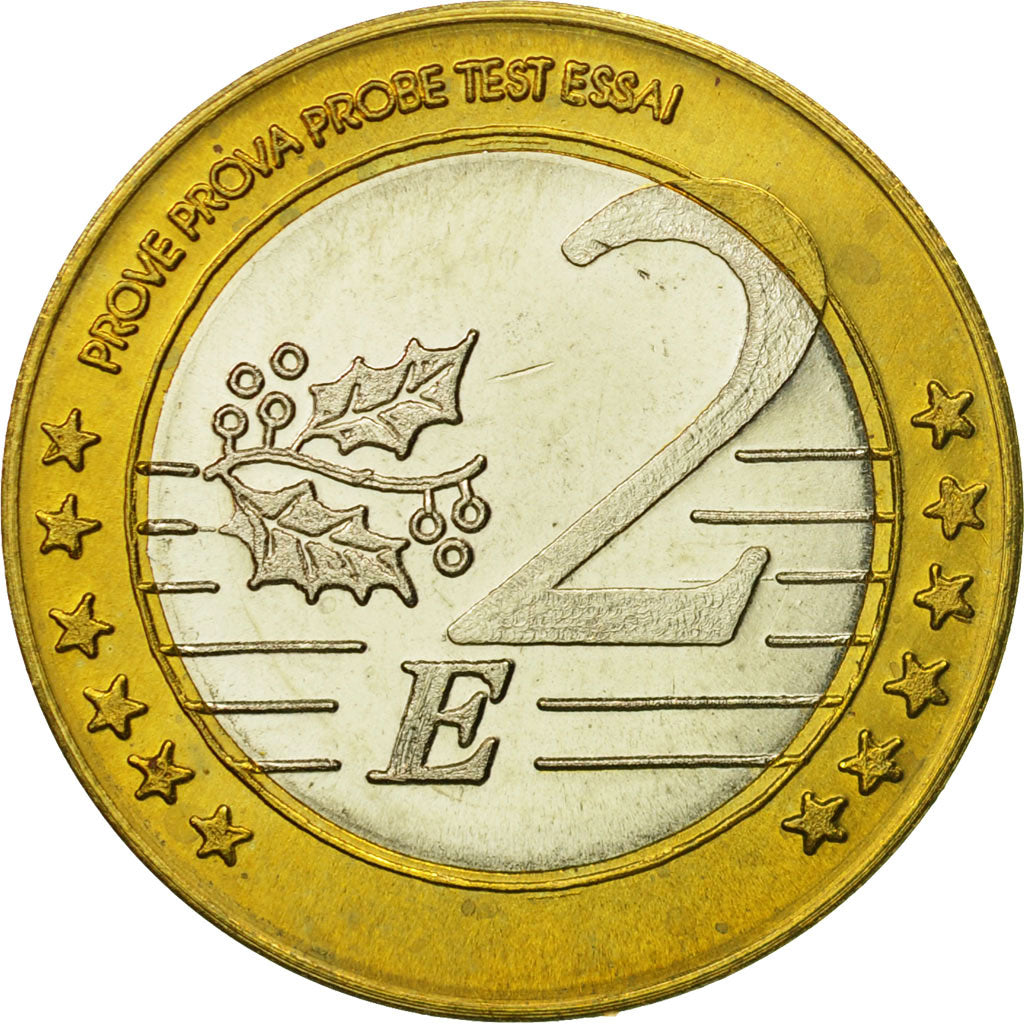 Russia, Medal, Essai 2 euros, 2004, MS(63), Bi-Metallic