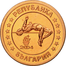 Bulgaria, Medal, Essai 2 cents, 2004, MS(63), Copper