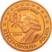 Polska, Medal, Essai 1 cent, 2004, MS(63), Miedź