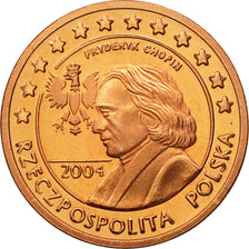 Polonia, Medal, Essai 2 cents, 2004, SPL, Rame