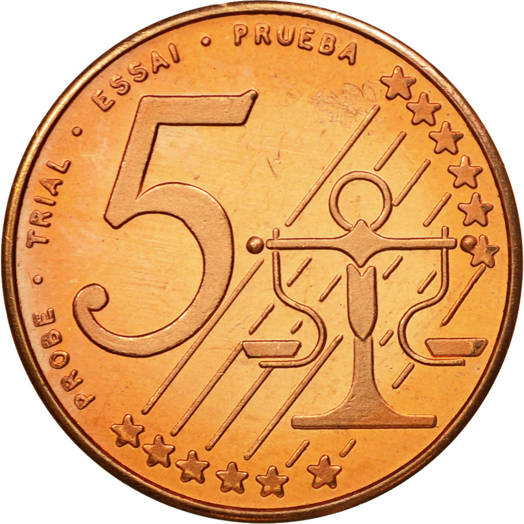 Poland, Medal, Essai 5 cents, 2004, MS(63), Copper