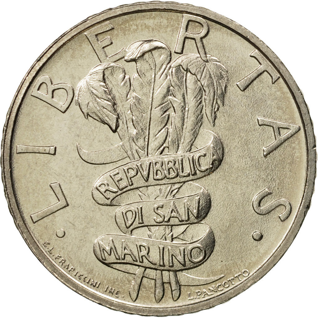 Coin, San Marino, 100 Lire, 1995, Rome, MS(65-70), Copper-nickel, KM:328