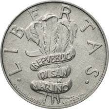 Coin, San Marino, 5 Lire, 1995, Rome, MS(65-70), Aluminum, KM:324