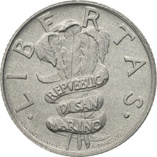 Coin, San Marino, 2 Lire, 1995, Rome, MS(65-70), Aluminum, KM:323
