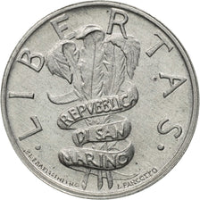 Coin, San Marino, Lira, 1995, Rome, MS(65-70), Aluminum, KM:322