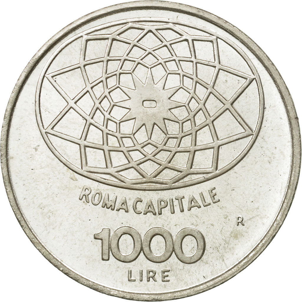 Coin, Italy, 1000 Lire, 1970, Rome, MS(63), Silver, KM:101