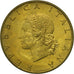 Coin, Italy, 20 Lire, 1970, Rome, MS(63), Aluminum-Bronze, KM:97.2
