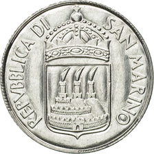 Monnaie, San Marino, 2 Lire, 1973, Rome, FDC, Aluminium, KM:23