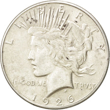 UNITED STATES, Peace Dollar, Dollar, 1926, U.S. Mint, KM #150, AU(55-58),...