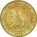 Moneda, San Marino, 20 Lire, 1974, Rome, EBC, Aluminio - bronce, KM:34