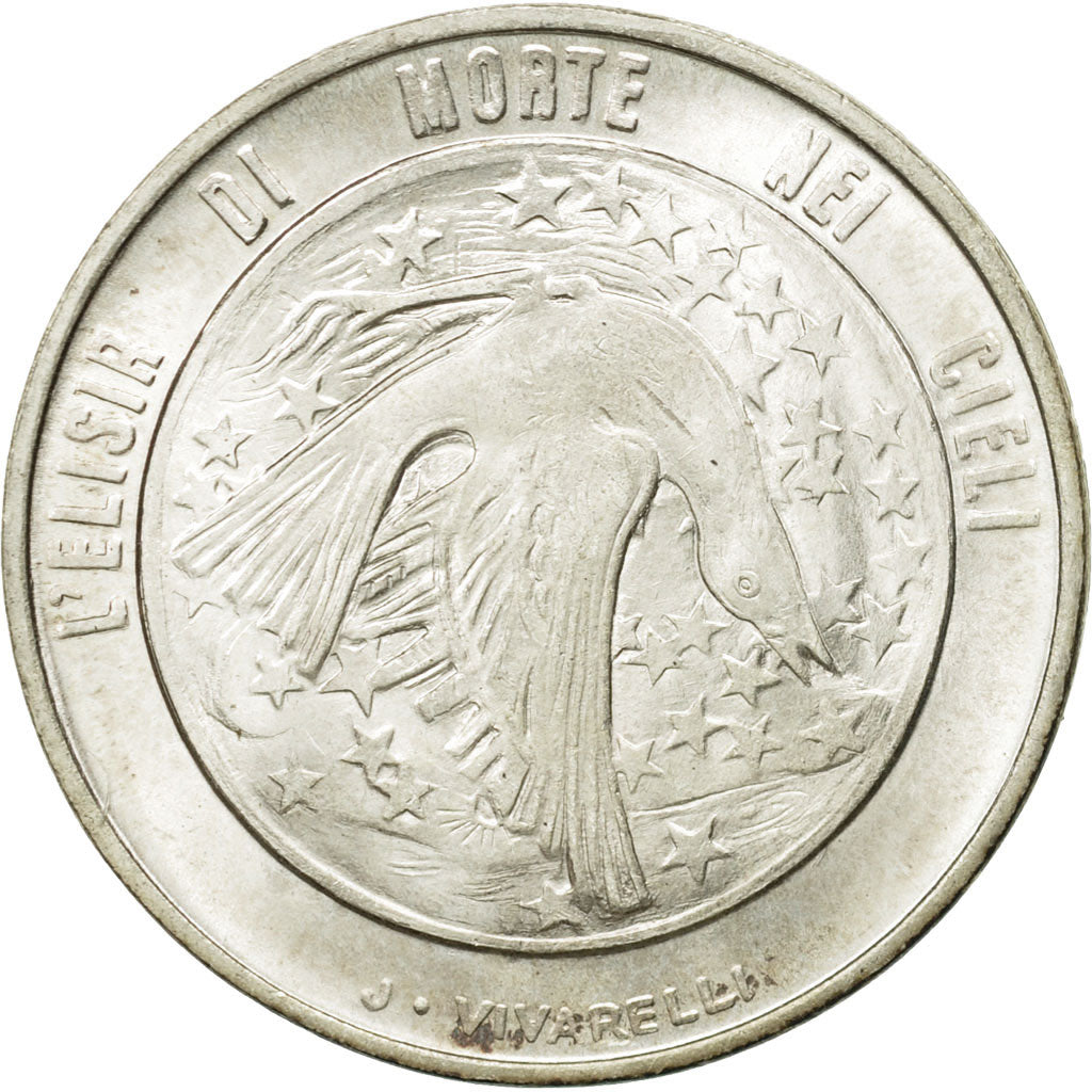 Coin, San Marino, 500 Lire, 1977, Rome, AU(55-58), Silver, KM:71