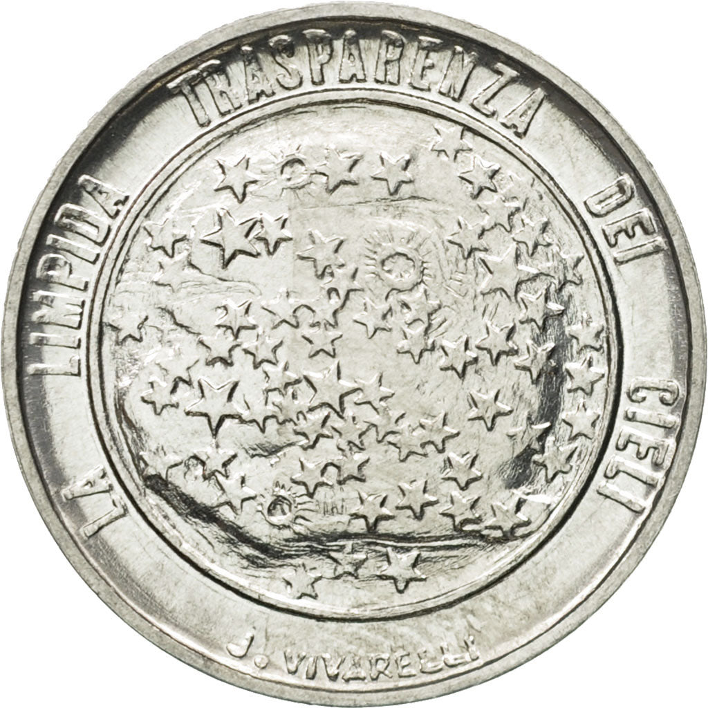 Coin, San Marino, 5 Lire, 1977, Rome, MS(65-70), Aluminum, KM:65