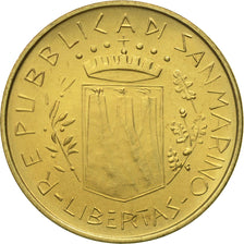 Coin, San Marino, 20 Lire, 1981, Rome, AU(55-58), Aluminum-Bronze, KM:120