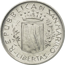 Moneta, San Marino, 10 Lire, 1981, Rome, MS(65-70), Aluminium, KM:119