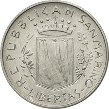 Coin, San Marino, 2 Lire, 1981, Rome, MS(63), Aluminum, KM:117