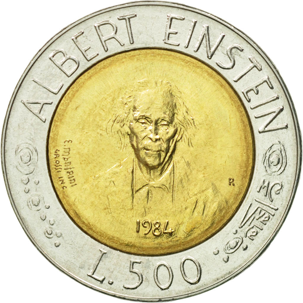 Coin, San Marino, 500 Lire, 1984, Rome, AU(55-58), Bi-Metallic, KM:167