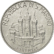Coin, San Marino, 2 Lire, 1984, Rome, MS(63), Aluminum, KM:160