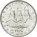 Monnaie, San Marino, 2 Lire, 1976, Rome, FDC, Aluminium, KM:52