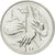 Coin, San Marino, Lira, 1976, Rome, MS(65-70), Aluminum, KM:51