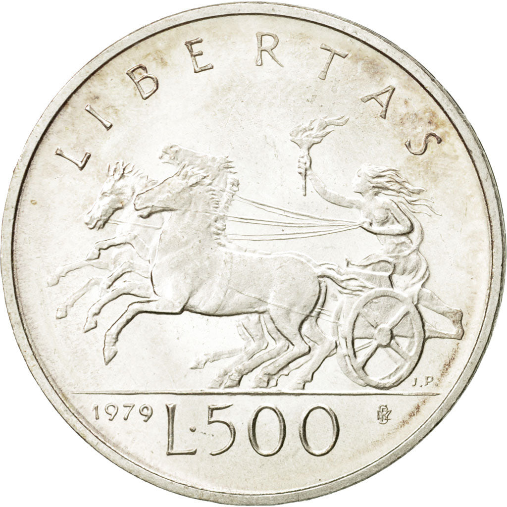 Coin, San Marino, 500 Lire, 1979, Rome, MS(63), Silver, KM:97