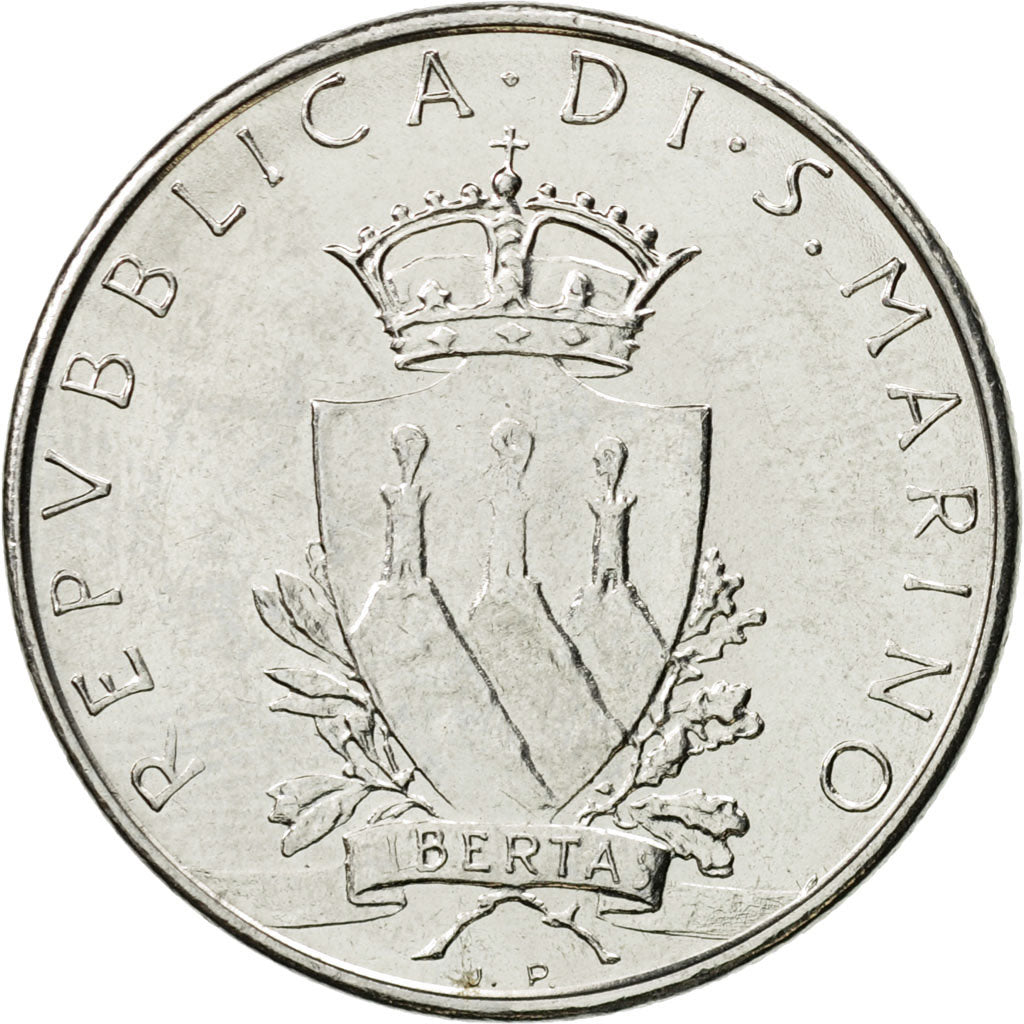Coin, San Marino, 100 Lire, 1979, Rome, MS(65-70), Steel, KM:95