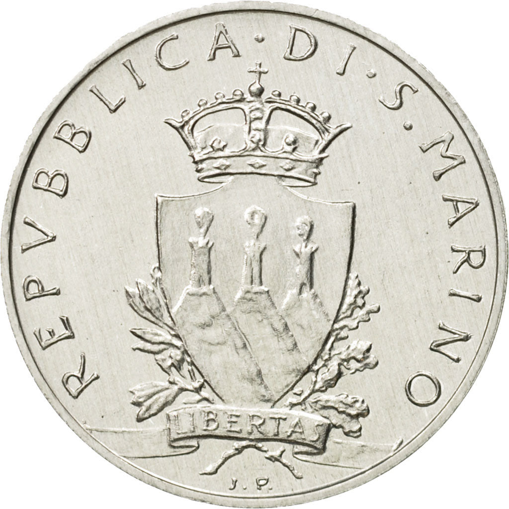 Coin, San Marino, 10 Lire, 1979, Rome, MS(65-70), Aluminum, KM:92