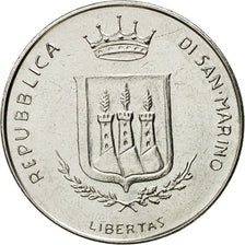 Coin, San Marino, 100 Lire, 1983, Rome, MS(65-70), Steel, KM:151