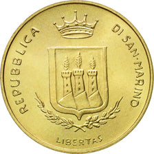 Monnaie, San Marino, 20 Lire, 1983, Rome, FDC, Aluminum-Bronze, KM:149