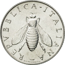 Coin, Italy, 2 Lire, 1969, Rome, MS(65-70), Aluminum, KM:94