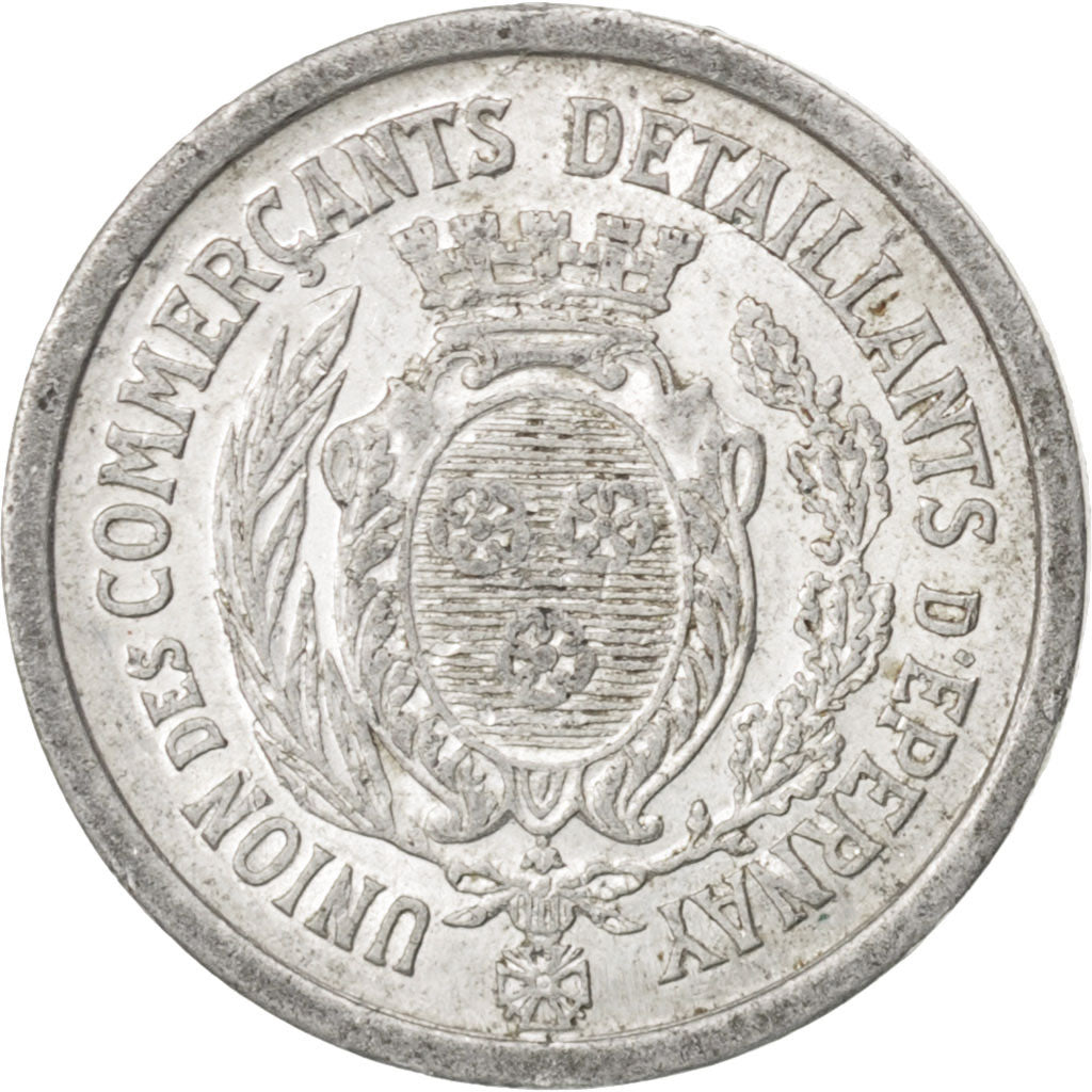 France, 10 Centimes, 1922, AU(55-58), Aluminium, Elie #10.2, 1.15