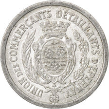 France, 10 Centimes, 1922, AU(55-58), Aluminium, Elie #10.2, 1.15