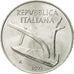 Coin, Italy, 10 Lire, 1971, Rome, MS(63), Aluminum, KM:93