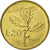 Coin, Italy, 20 Lire, 1972, Rome, MS(63), Aluminum-Bronze, KM:97.2