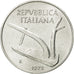Coin, Italy, 10 Lire, 1972, Rome, MS(60-62), Aluminum, KM:93