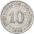 Moneda, Francia, 10 Centimes, 1922, MBC, Aluminio, Elie:20.2
