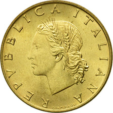 Coin, Italy, 20 Lire, 1973, Rome, MS(63), Aluminum-Bronze, KM:97.2