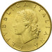 Coin, Italy, 20 Lire, 1973, Rome, MS(63), Aluminum-Bronze, KM:97.2