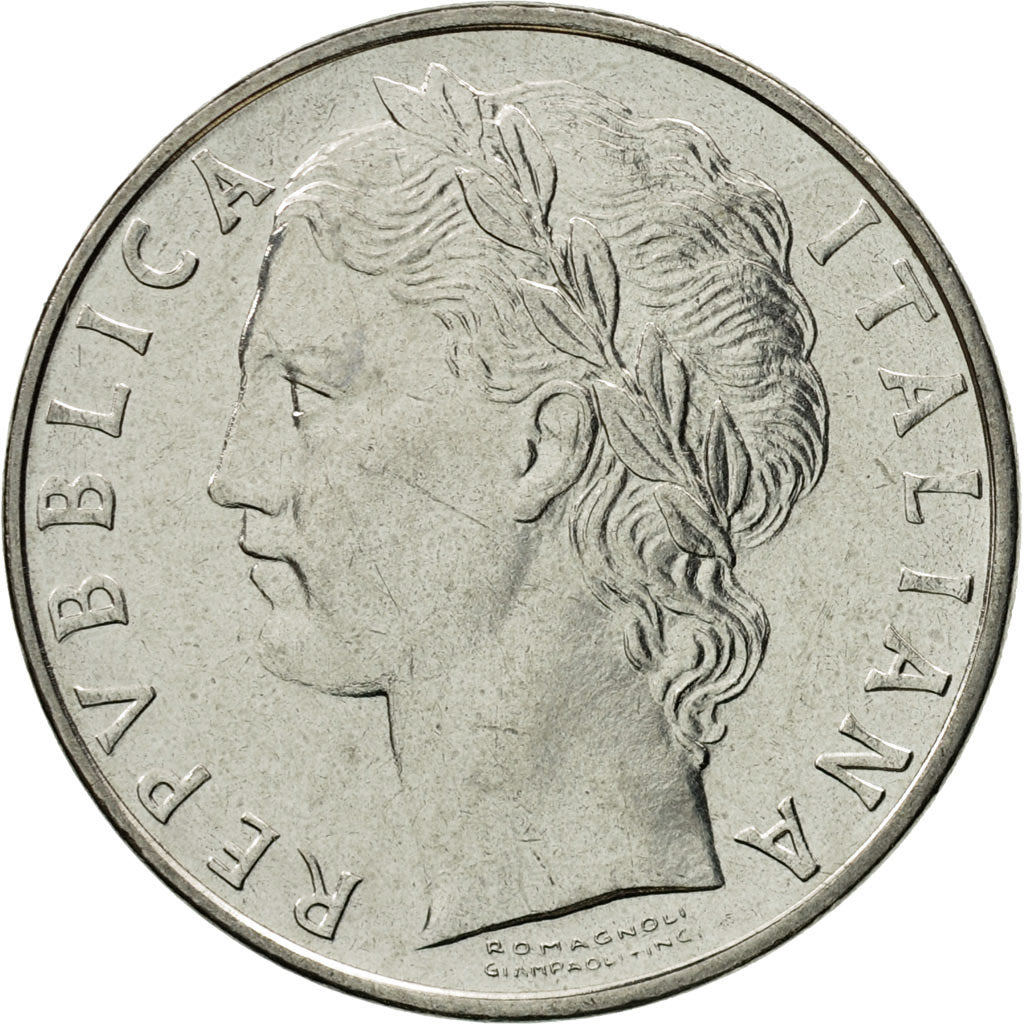 Moneta, Italia, 100 Lire, 1974, Rome, SPL, Acciaio inossidabile, KM:96.1
