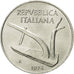 Coin, Italy, 10 Lire, 1974, Rome, MS(60-62), Aluminum, KM:93