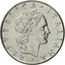 Moneta, Włochy, 50 Lire, 1975, Rome, MS(63), Stal nierdzewna, KM:95.1