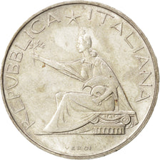 Coin, Italy, 500 Lire, 1961, Rome, MS(60-62), Silver, KM:99