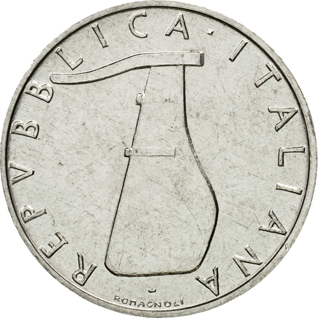 Coin, Italy, 5 Lire, 1978, Rome, MS(60-62), Aluminum, KM:92