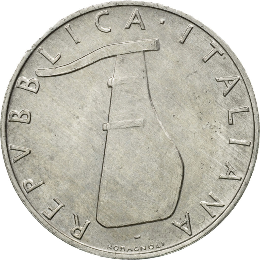Monnaie, Italie, 5 Lire, 1980, Rome, TTB, Aluminium, KM:92
