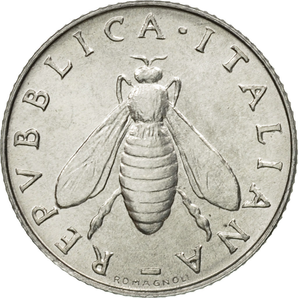 Moneta, Italia, 2 Lire, 1980, Rome, SPL-, Alluminio, KM:94