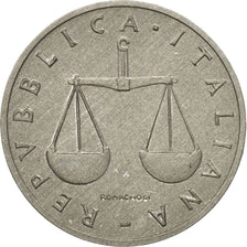 Coin, Italy, Lira, 1981, Rome, EF(40-45), Aluminum, KM:91