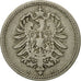 Coin, GERMANY - EMPIRE, Wilhelm I, 5 Pfennig, 1889, Berlin, VF(30-35)